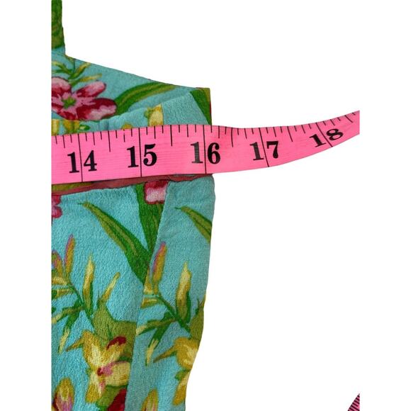 Matilda Jane Coconut Girl Womens 8 Hawaii Print Sweetheart Halter Feminine Dress - Picture 9 of 12